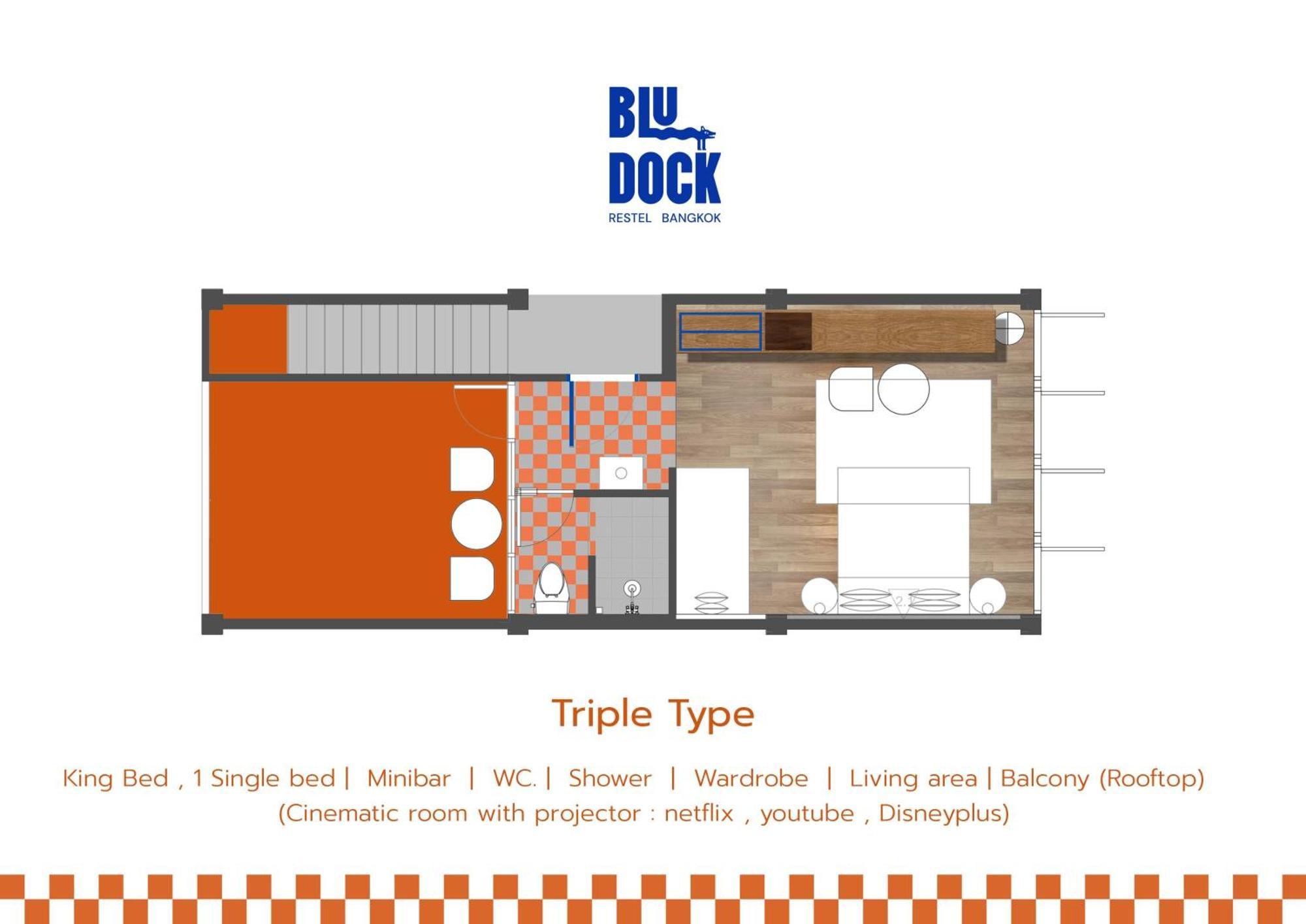 Blu Dock Restel בנגקוק מראה חיצוני תמונה